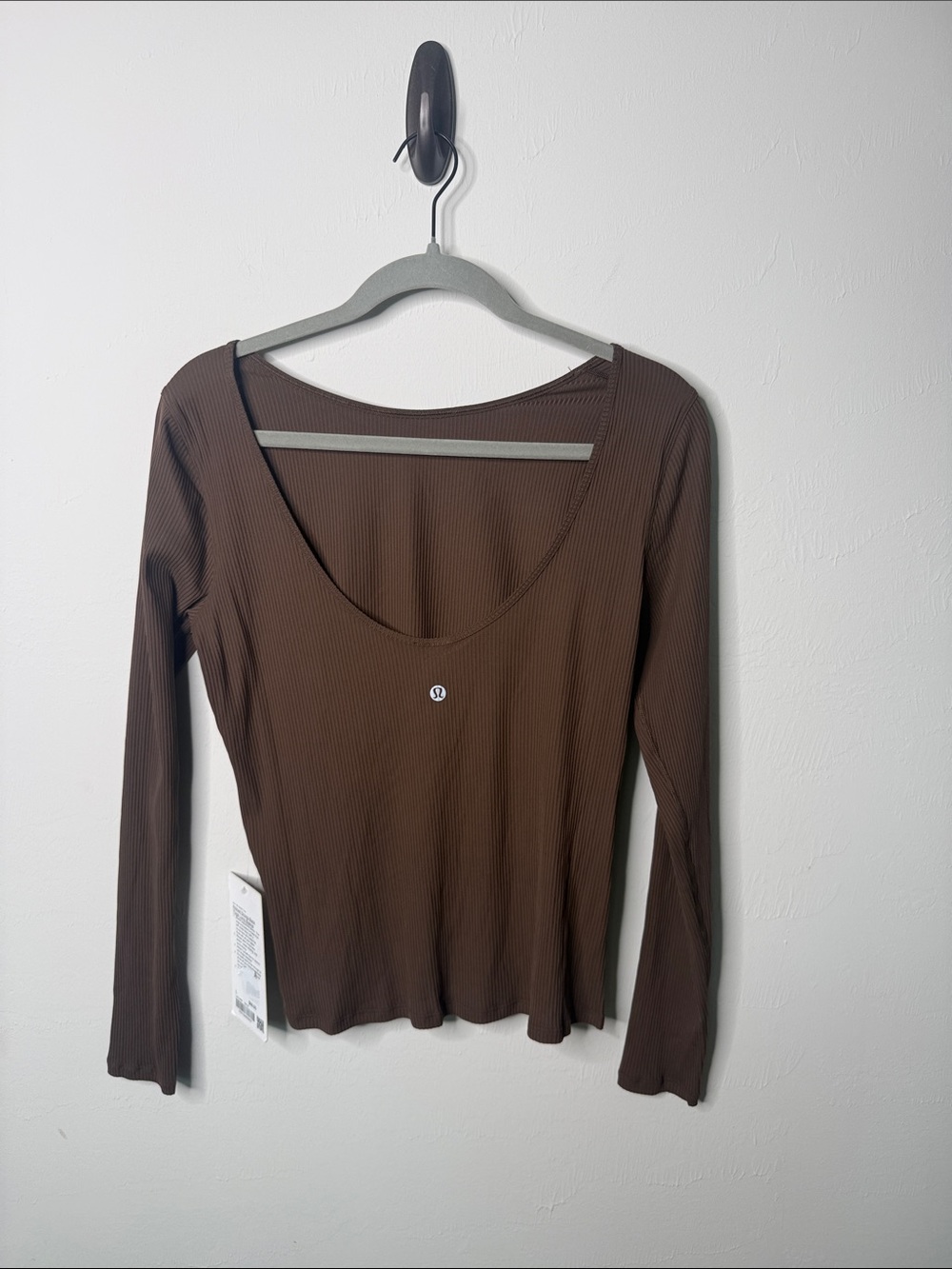 Lululemon Ribbed scoop back yoga long sleeve - Picture 2 of 4